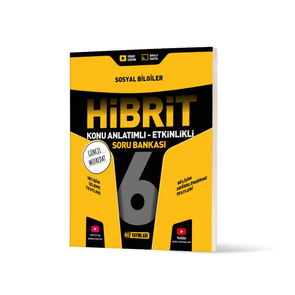 Hız 6. Sınıf Hibrit Sosyal Bilgiler Konu Anlatımlı