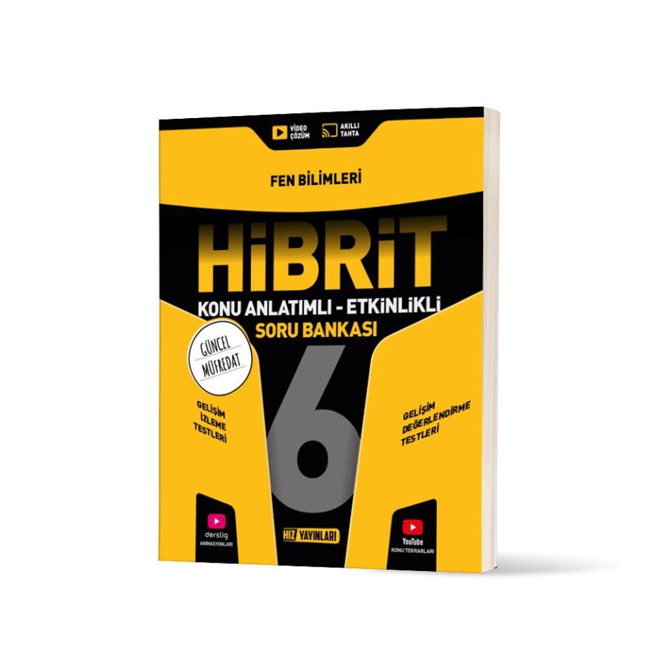 Hız 6. Sınıf Hibrit İngilizce Konu Anlatımlı
