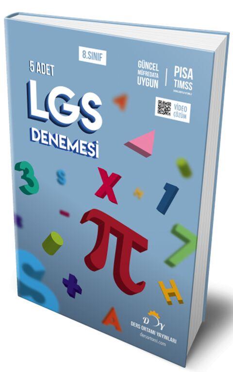 Ders Ortamı 8. Sınıf LGS 5 li Deneme Sınavı Ders Ortamı Yayınları