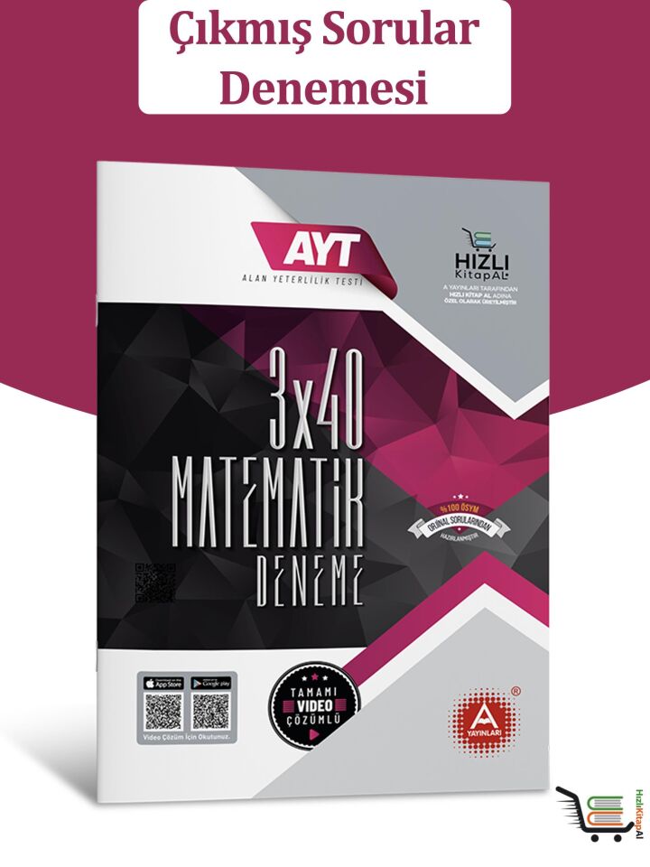 3x40 AYT Matematik Çıkmış Sorular Denemesi