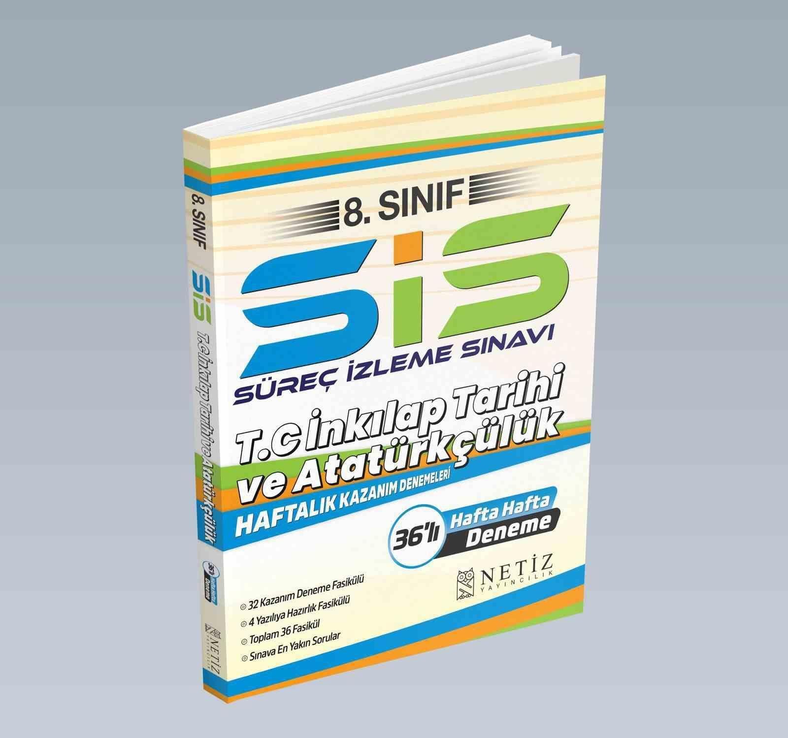Netiz 8.Sınıf İnkilap Tarihi Ve Atatürkçülük Sis ( Haftalık Kazanım Denemeleri )