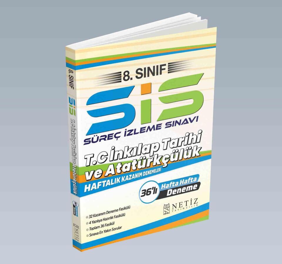 Netiz 8.Sınıf İnkilap Tarihi Ve Atatürkçülük Sis ( Haftalık Kazanım Denemeleri )