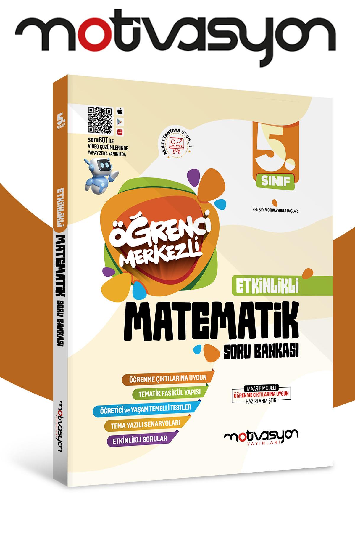 Motivasyon 5. Sınıf Matematik Etkinlikli Tematik Fasikül Soru Bankası