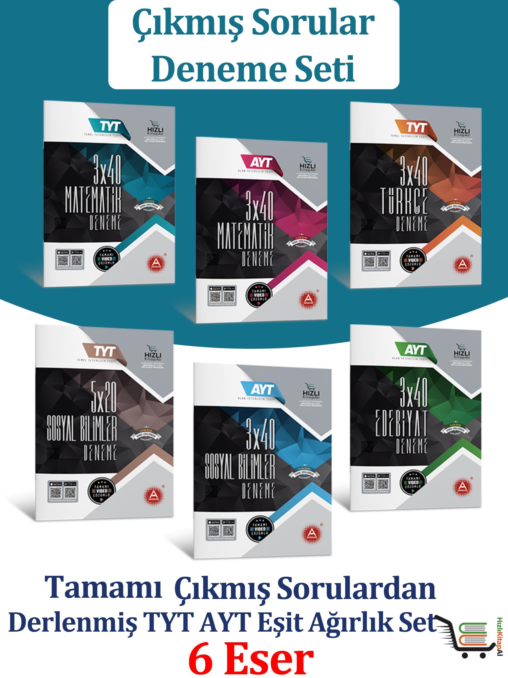 AYT-TYT Eşit Ağırlık Çıkmış Sorular Deneme Seti