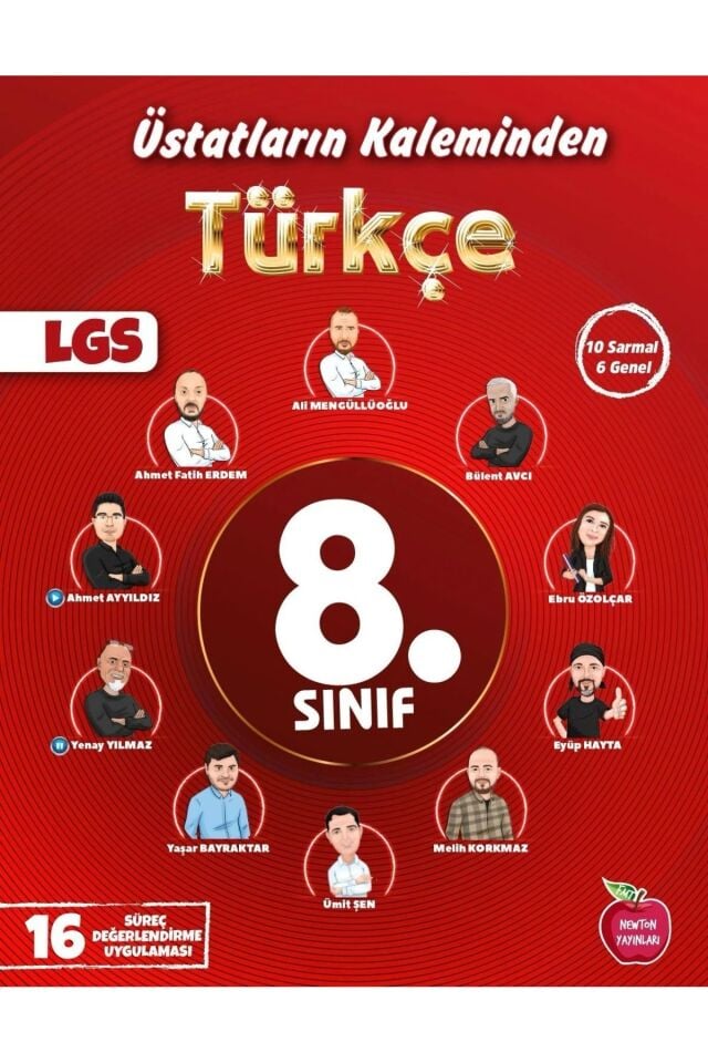 Newton 8. Sınıf Türkçe Üstatların Kaleminden 16 süreç değerlendirme