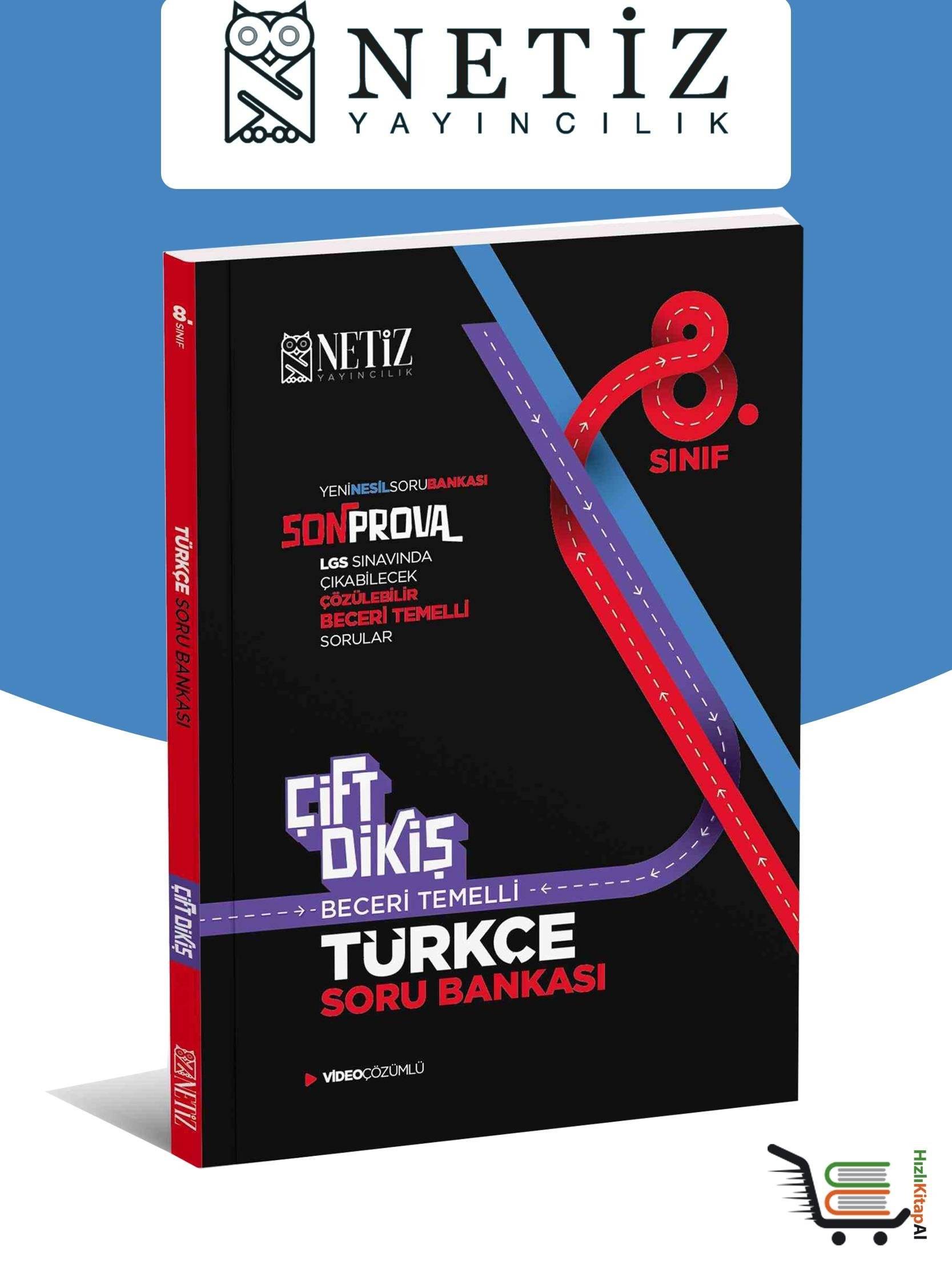 Netiz Çift Dikiş 8. Sınıf Türkçe Soru Bankası