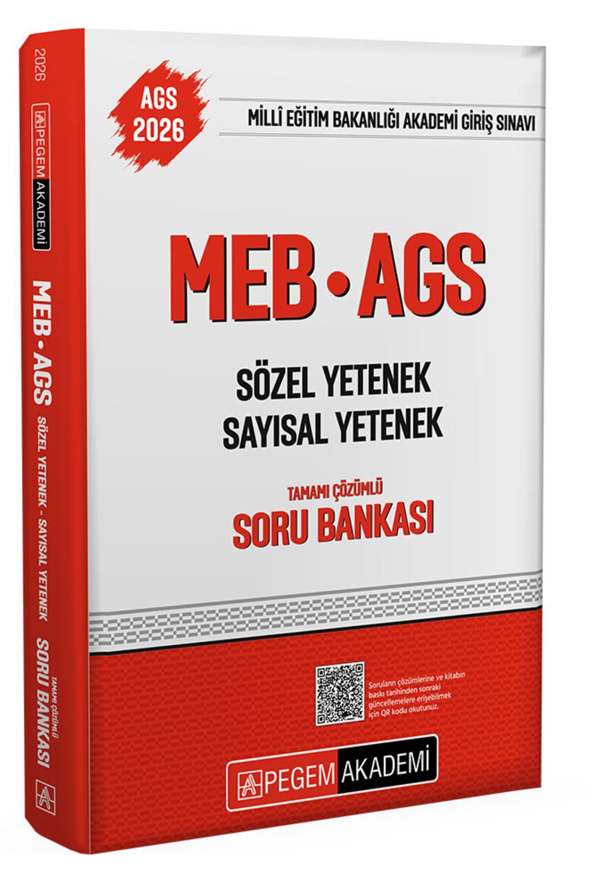 Pegem MEB AGS Soru Bankası Sözel Yetenek Sayısal Yetenek Tamamı Çözümlü