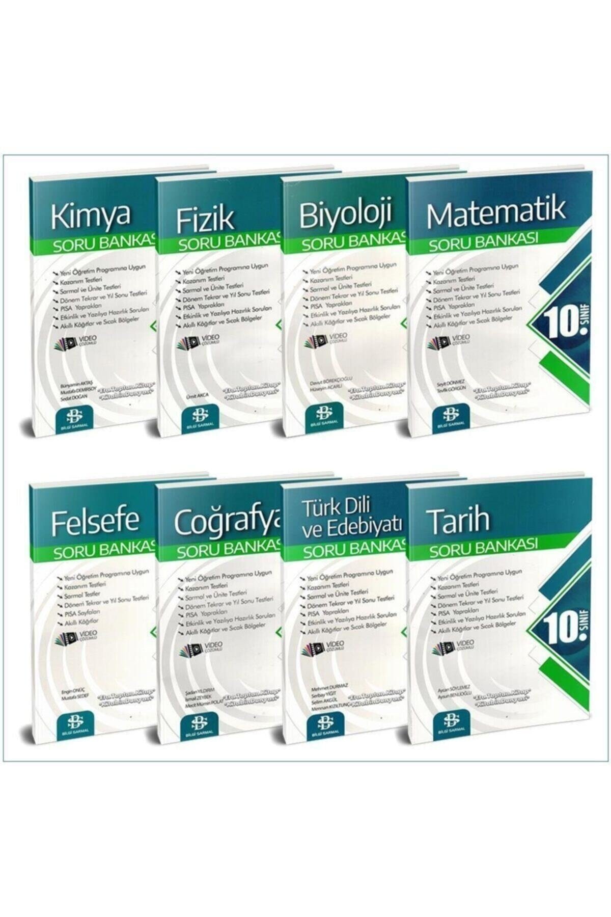 Bilgi Sarmal 10. Sınıf Soru Bankası Seti Tam Set Yeni 2022