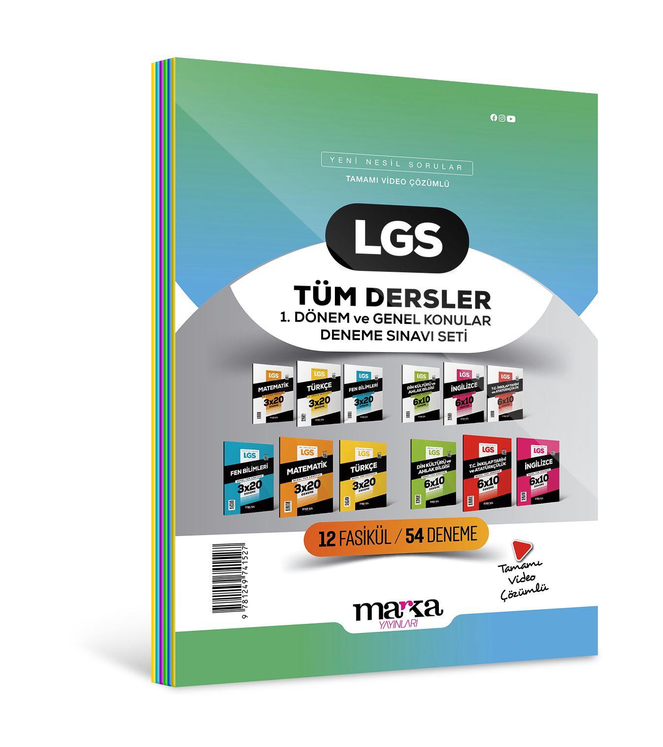 Marka Lgs 1.Dönem Genel Dene 6 Fasikül