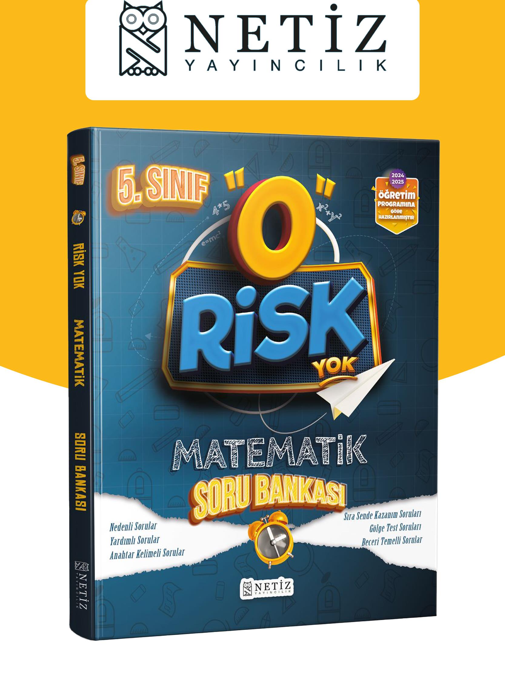 Netiz Risk Yok 5.Sınıf Matematik Soru Bankası