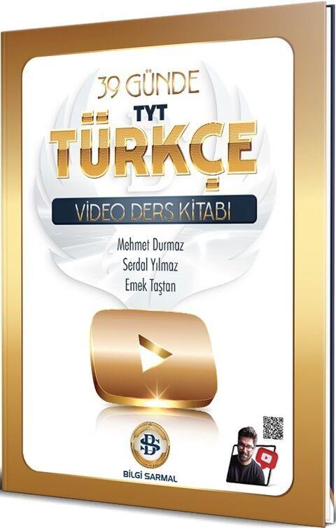 Bilgi Sarmal TYT 39 Günde Türkçe Video Ders Kitabı