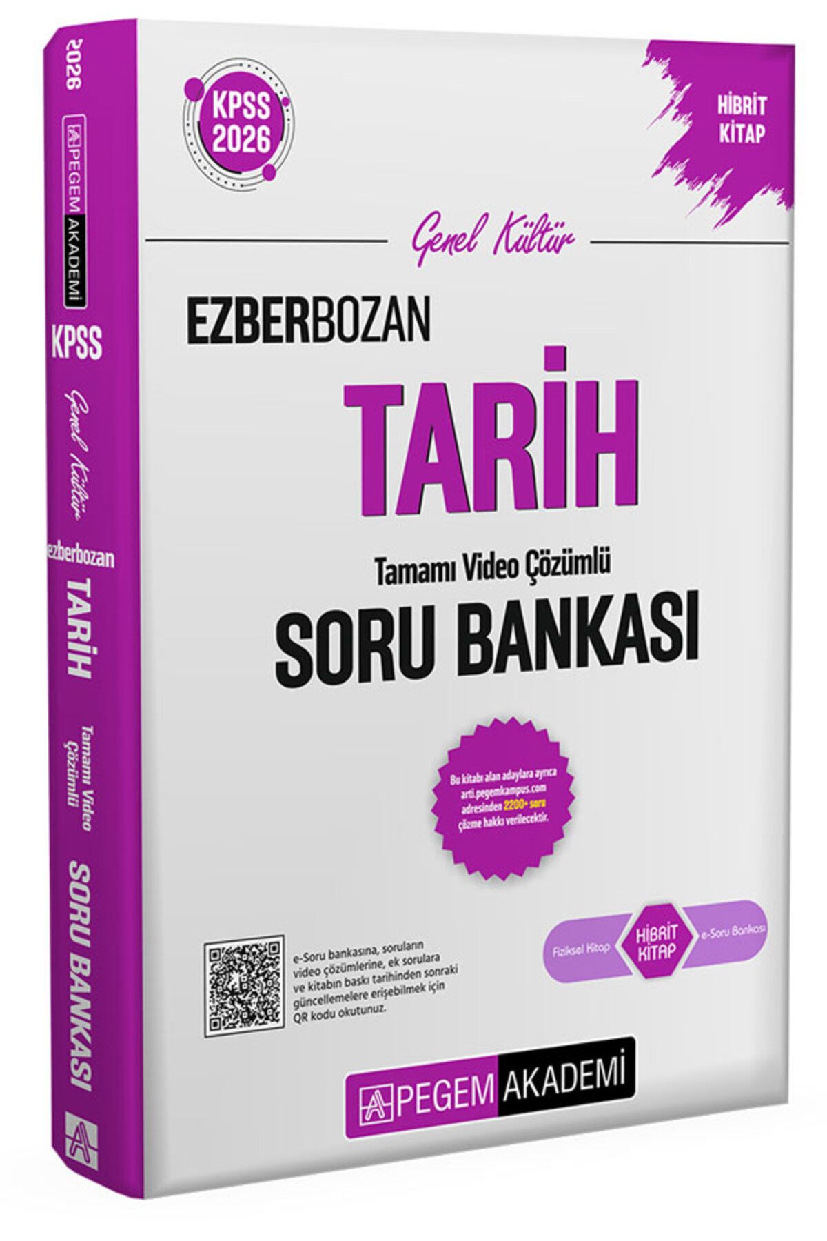 Pegem Tarih Ezberbozan Soru Bankası 2026 KPSS