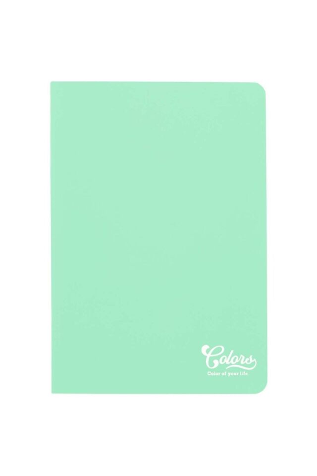 Meteksan Colors A5 60 Yaprak KARELİ Karton Kapak Yeşil