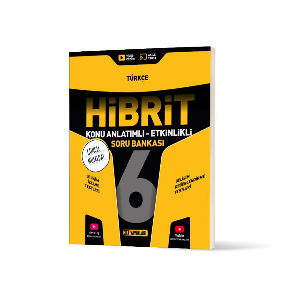 Hız 6. Sınıf Hibrit Türkçe Konu Anlatımlı