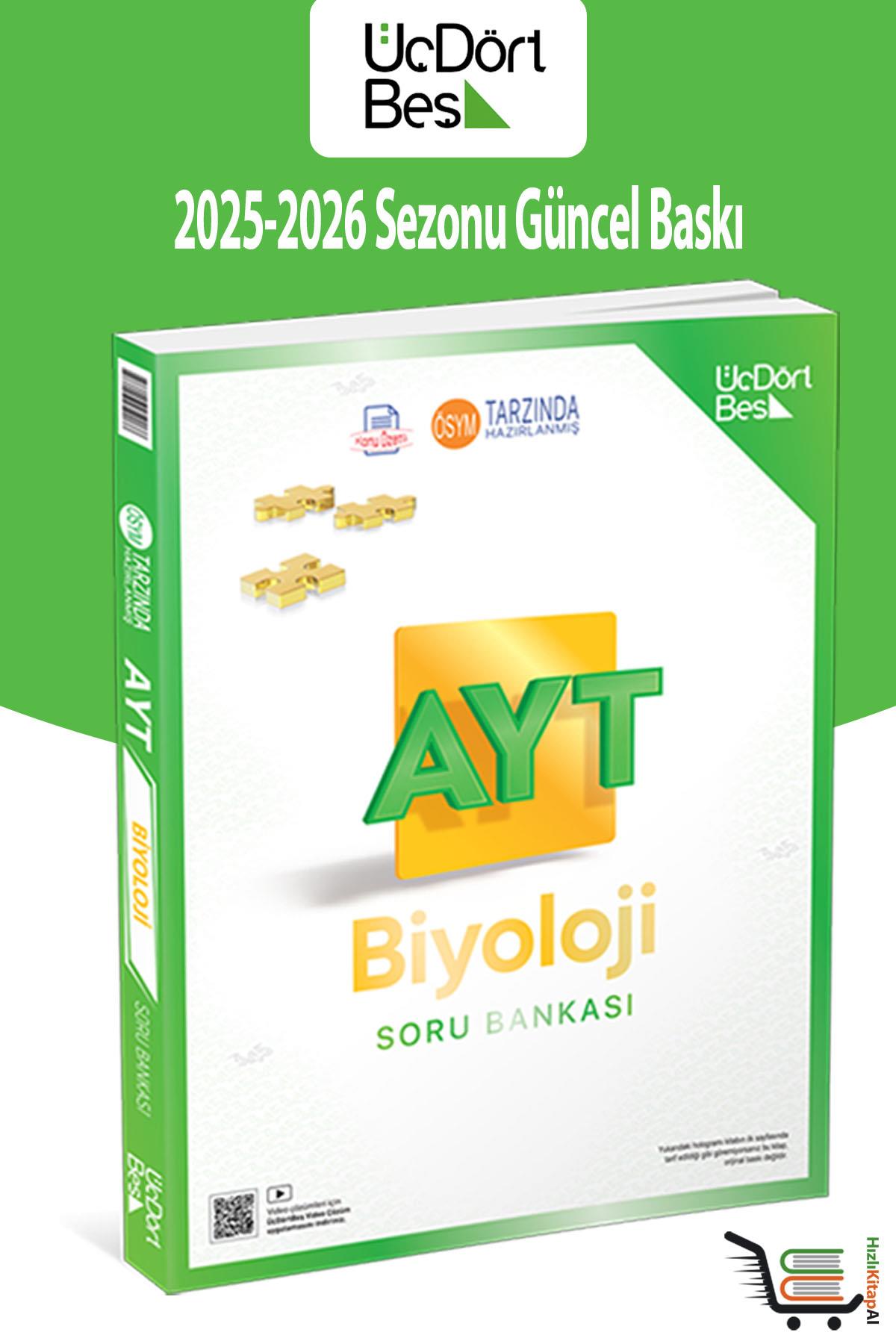 345-AYT Biyoloji Güncel Model Soru Bankası