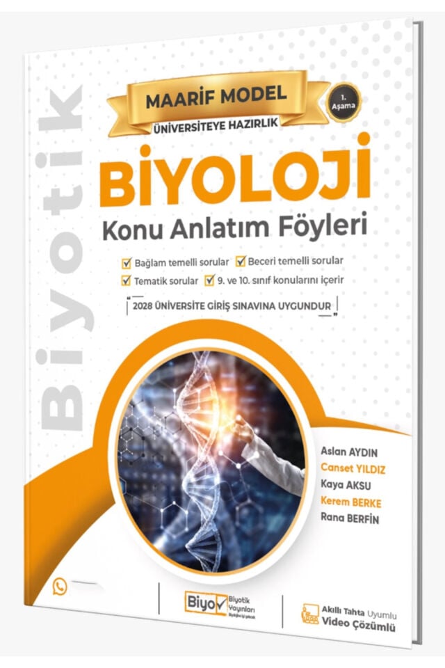 Biyotik Maarif Biyoloji Konu Anlatımlı