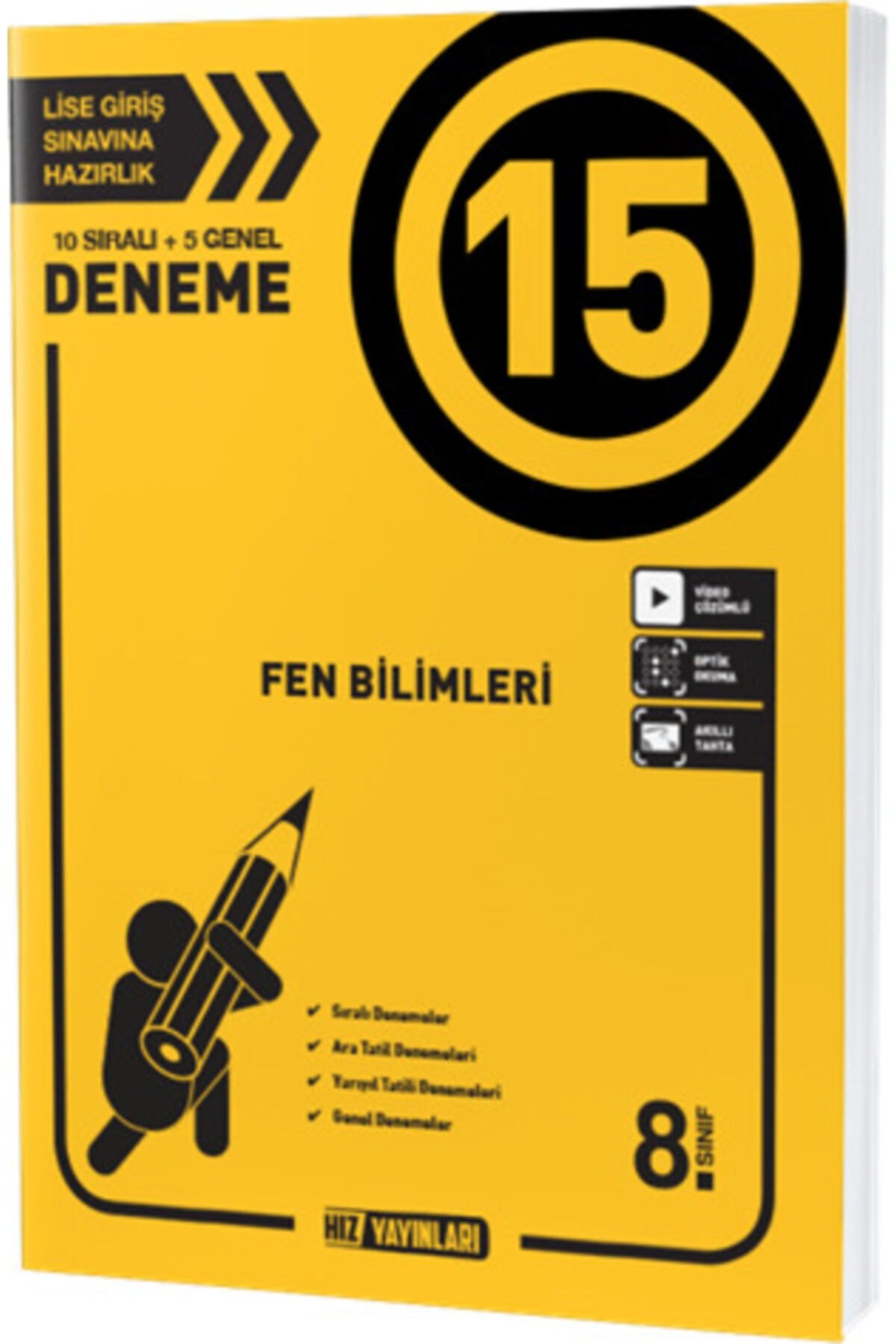 Hız 8. Sınıf Deneme Fen Bilimleri Deneme 15 Li