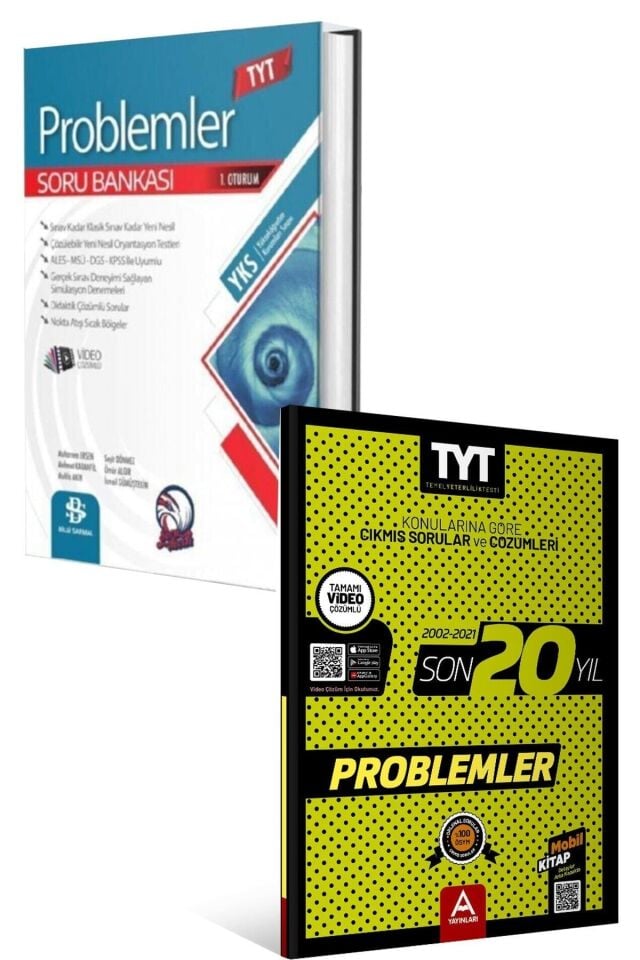 Bilgi Sarmal Problemler + Son 20 Yıl Çıkmış Problemler Seti (2 Kitap)