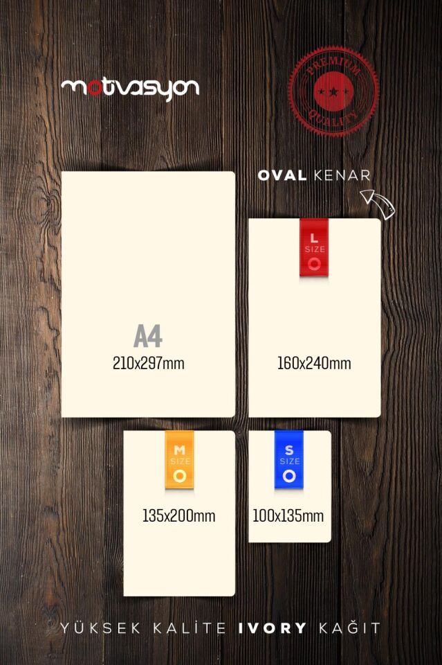 Motivasyon Defter Large Beden Boss Serisi 2 Li 16x24 Ebat