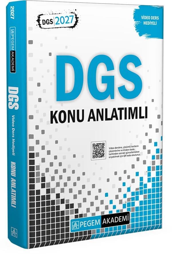 Pegem 2027 DGS Konu Anlatımlı (Video Ders Hediyeli)