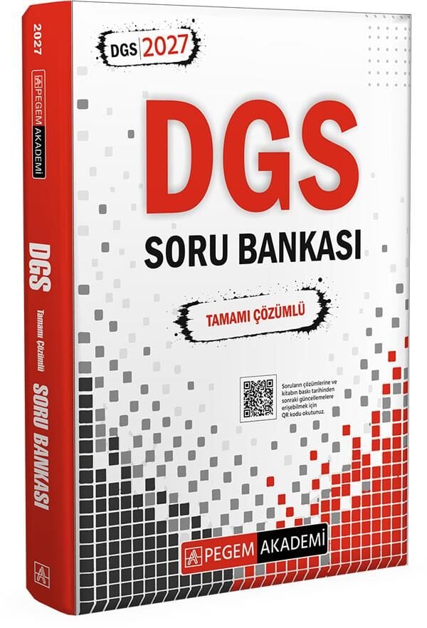 Pegem 2027 DGS Tamamı Çözümlü Soru Bankası