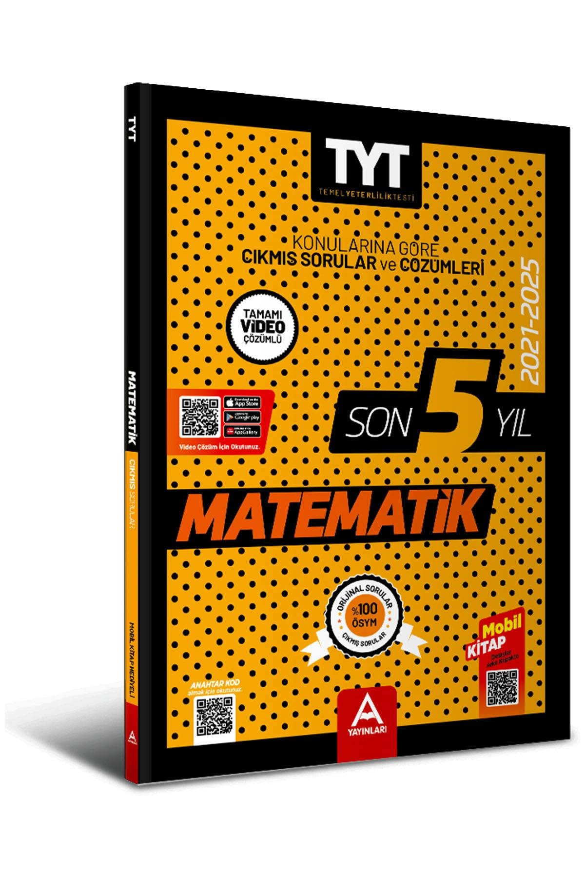 VİTRİN | Son 5 Yıl AYT Matematik Çıkmış Sorular 2021-2025
