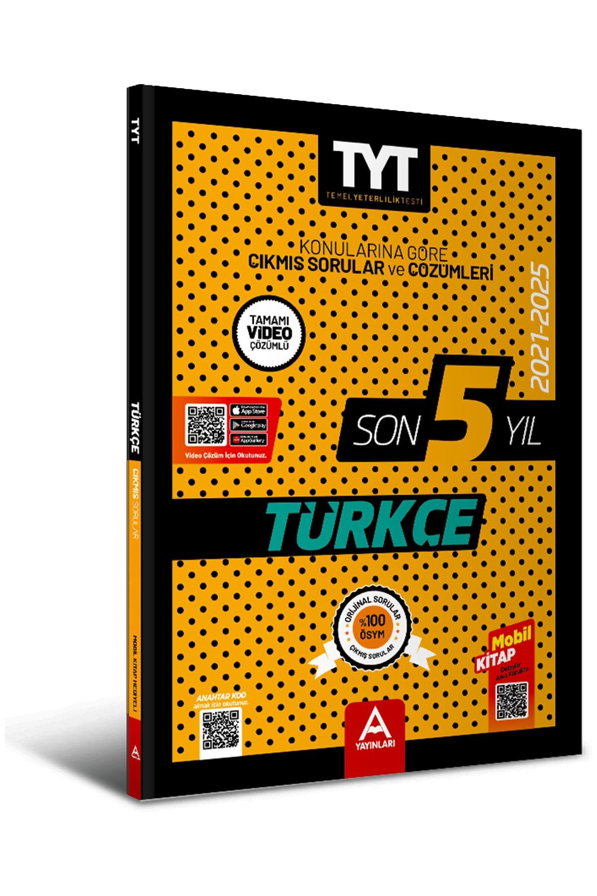 VİTRİN | Son 5 Yıl TYT Türkçe Çıkmış Sorular 2021-2025