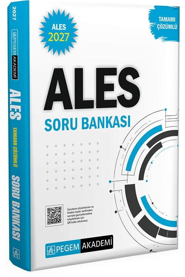Pegem 2027 ALES Tamamı Çözümlü Soru Bankası