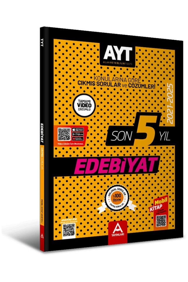 Son 5 Yıl AYT Edebiyat Çıkmış Sorular 2021-2025