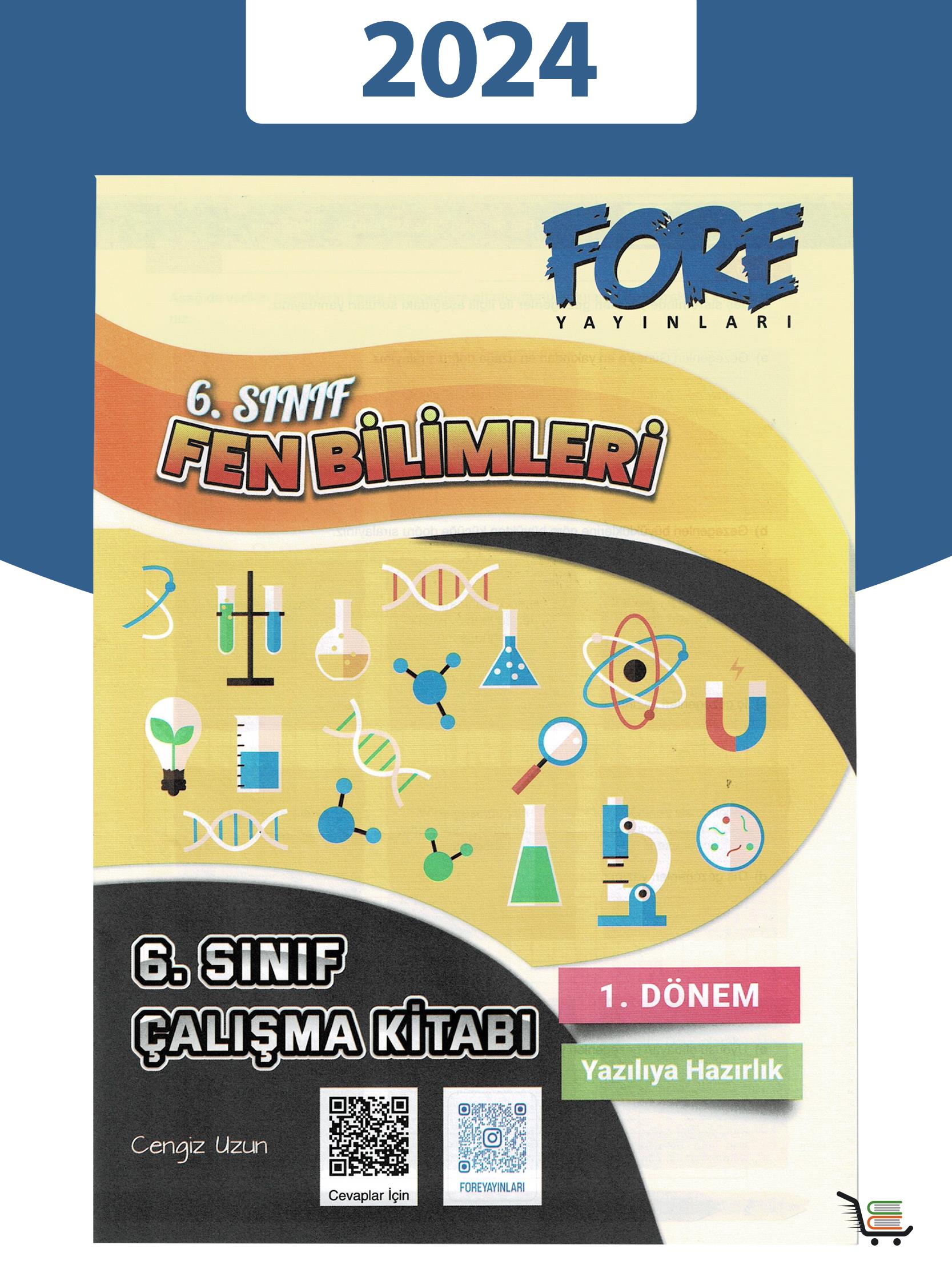 Fore Yayınları 6. Sınıf Fen Bilimleri 1.Dönem Yazılıya Hazırlık