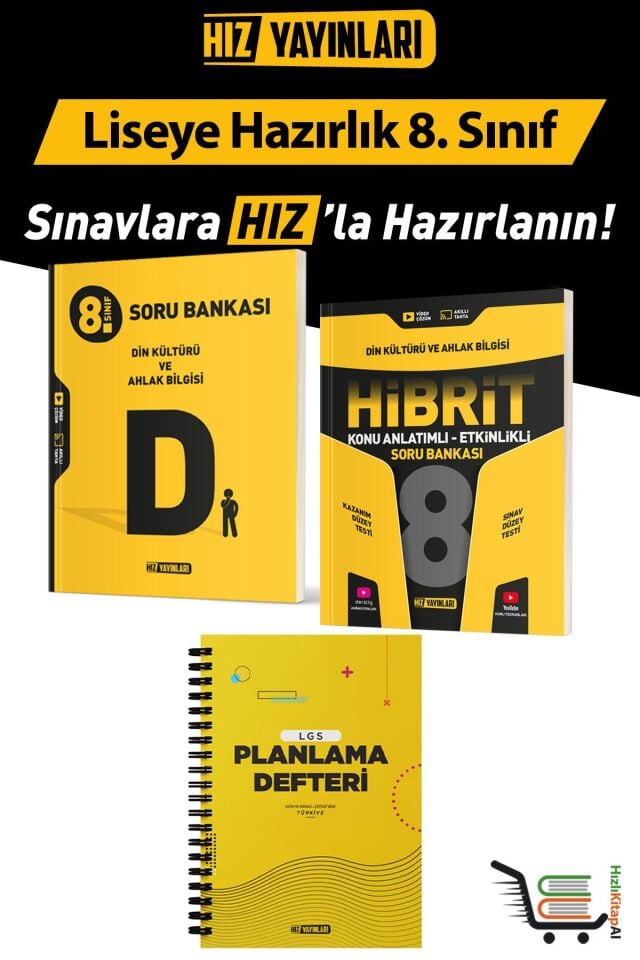 8. Sınıf Din Kültürü ve Ahlak Bilgisi Seti
