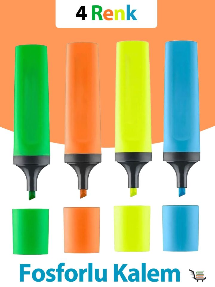 4'lü Fosforlu Kalem