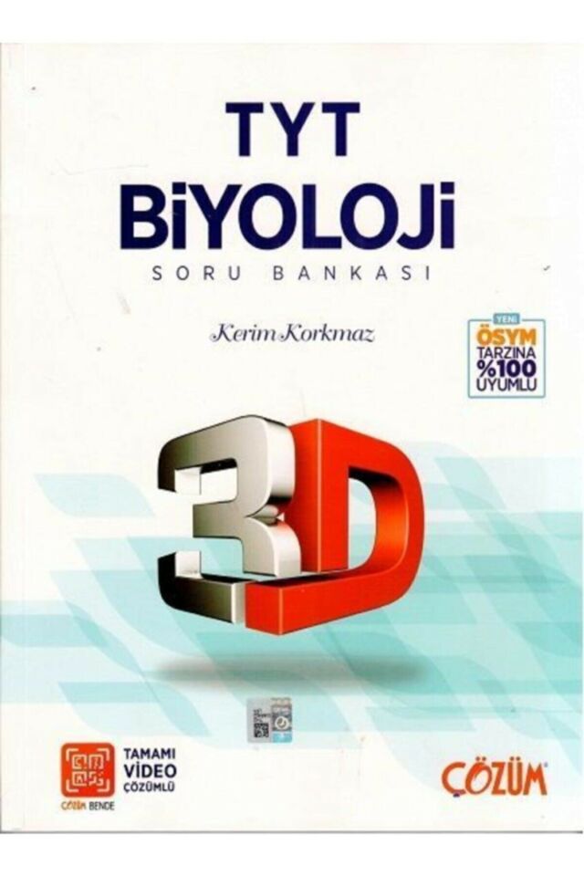 3D TYT Biyoloji Soru Bankası