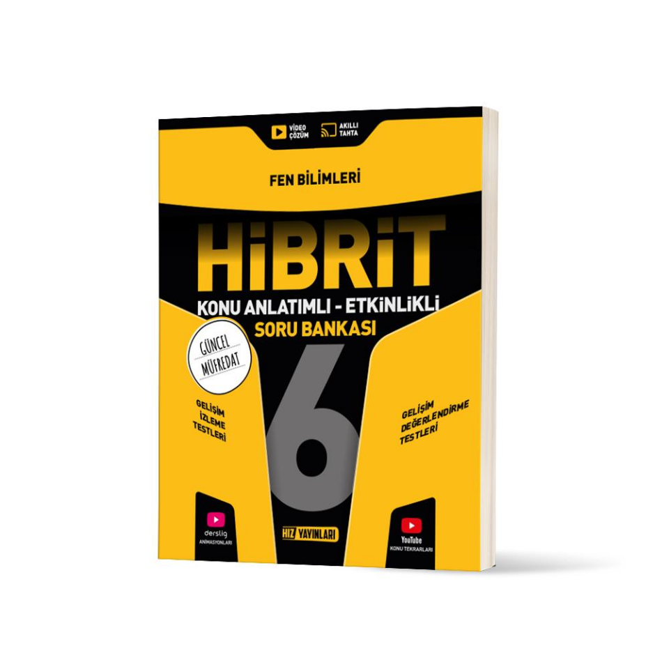 Hız 6. Sınıf Hibrit Fen Bilimleri Konu Anlatımlı