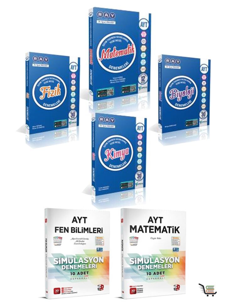 Toprak ve 3D yayınları AYT Sayısal Deneme Seti 6 eser