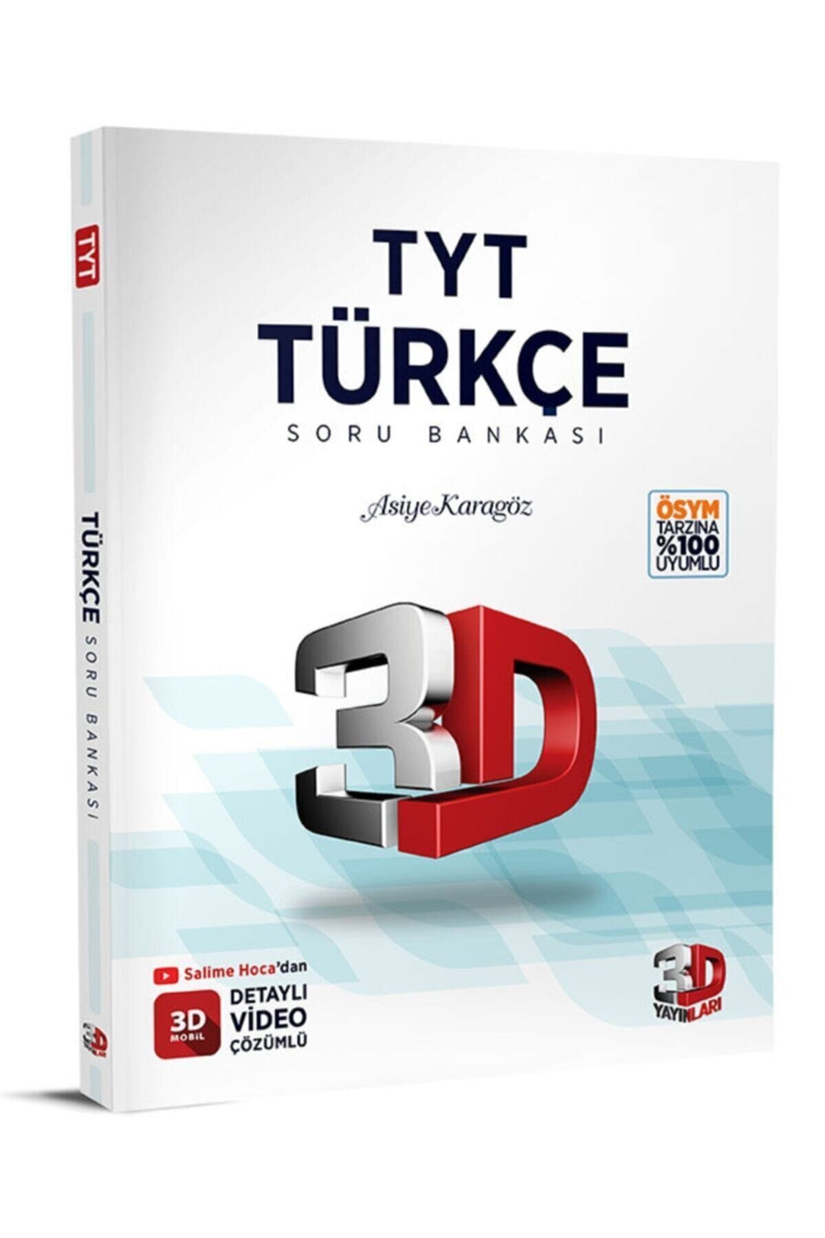 3D Yayınları TYT Türkçe Soru Bankası