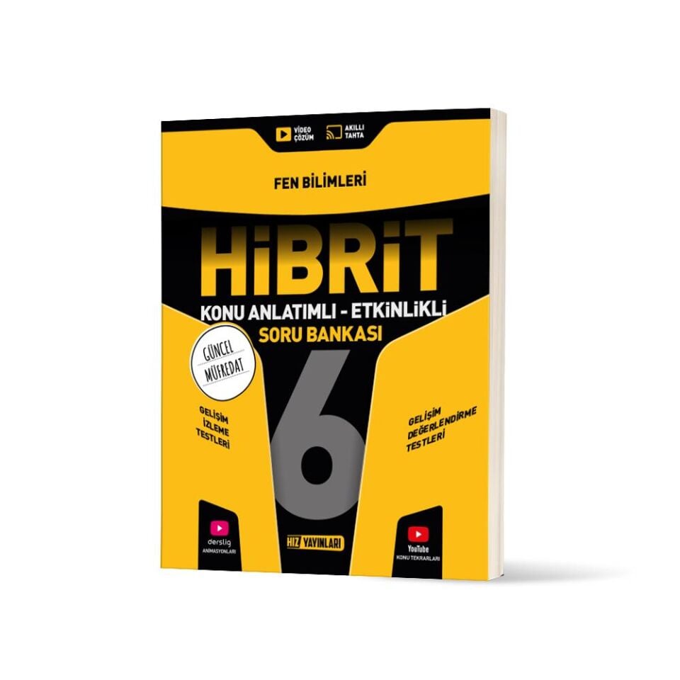 Hız 6. Sınıf Hibrit İngilizce Konu Anlatımlı