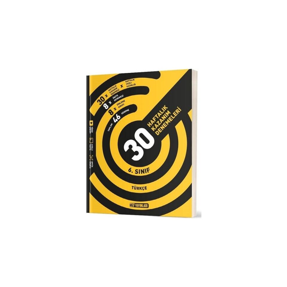 Hız 6. Sınıf Türkçe Haftalık Deneme