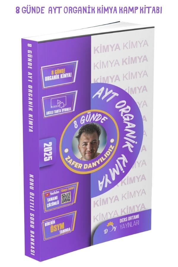 Ders Ortamı AYT 8 Günde AYT Organik Kimya Soru Bankası Ders Ortamı Yayınları