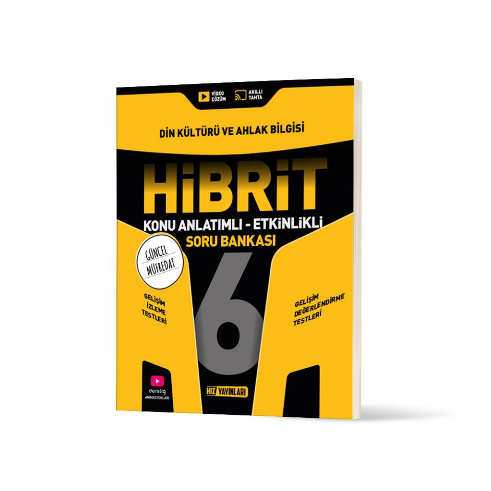 Hız 6. Sınıf Hibrit Din Kültürü ve Ahlak Bilgisi Konu Anlatımlı