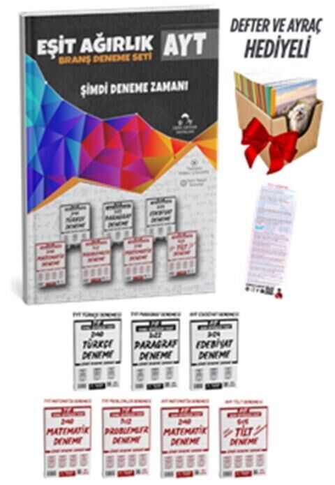 Ders Ortamı AYT Eşit Ağırlık Deneme Seti 7 Fasikül 24 Deneme + Defter Hediyeli Ders Ortamı Yayınları
