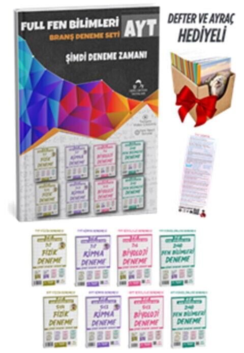 Ders Ortamı AYT Full Fen Bilimleri 8 Fasikül 40 Deneme Sınavı Seti + Defter Hediyeli Ders Ortamı Yayınları