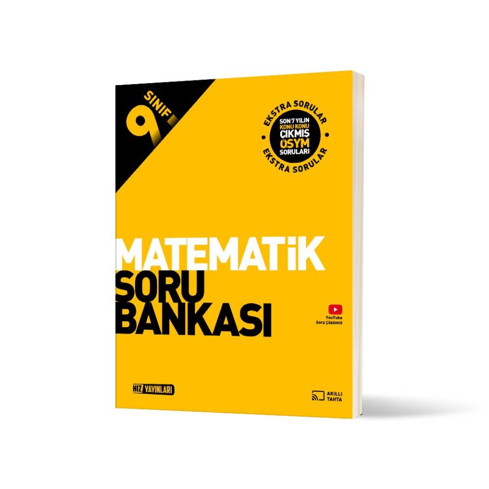 Hız Yayınları 9. Sınıf Matematik Soru Bankası