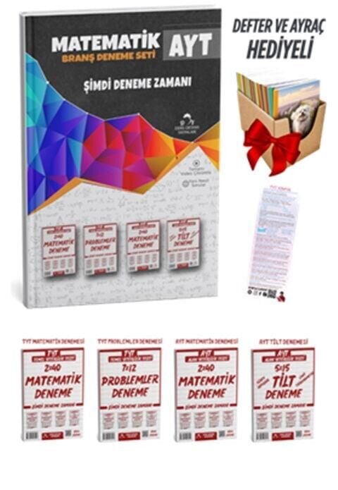 Ders Ortamı AYT Matematik Deneme Sınavı Seti + Defter Hediyeli Ders Ortamı Yayınları
