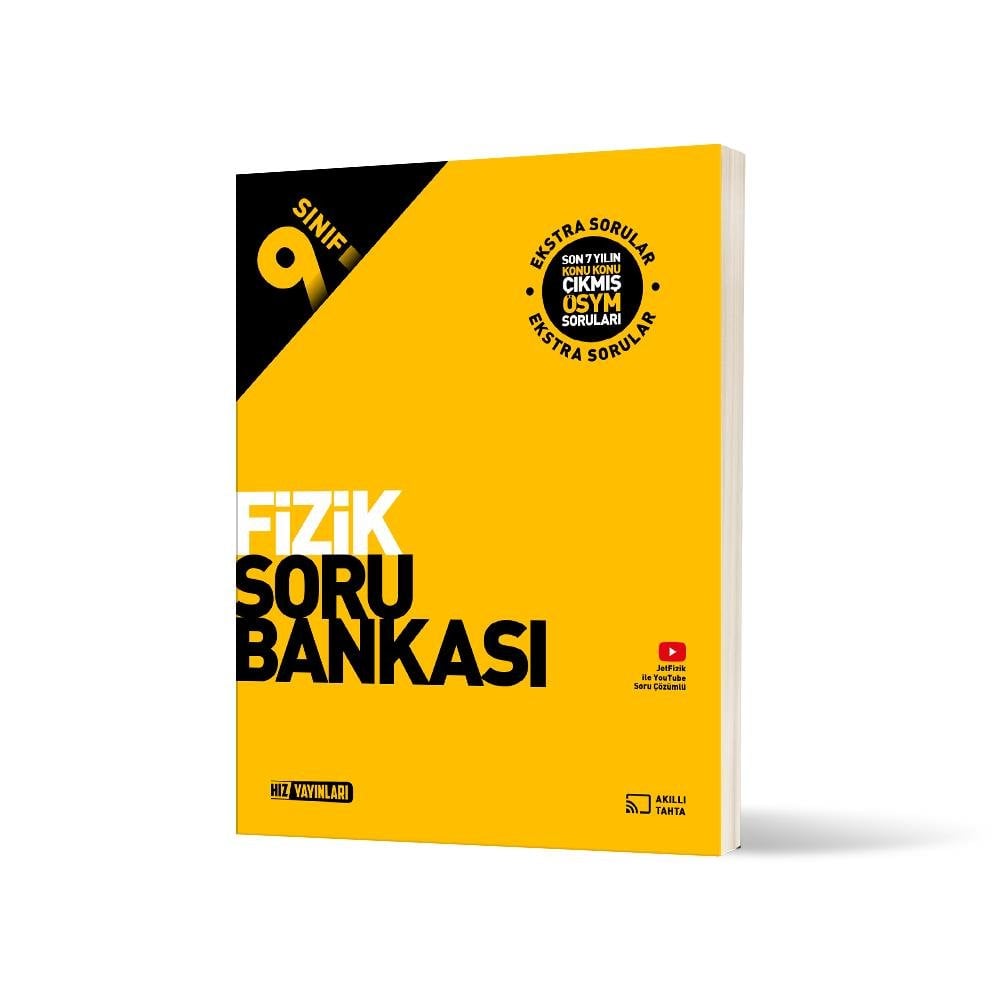 Hız Yayınları 9. Sınıf Fizik Soru Bankası