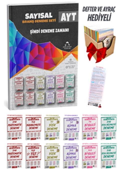 Ders Ortamı AYT Sayısal 12 Fasikül 56 Deneme Sınavı Seti + Defter Hediyeli Ders Ortamı Yayınları