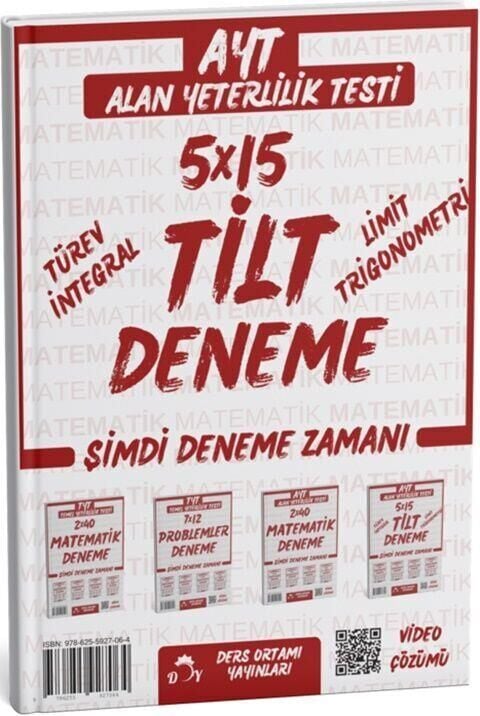 Ders Ortamı AYT TİLT 5 Deneme Tamamı Video Çözümlü Ders Ortamı Yayınları