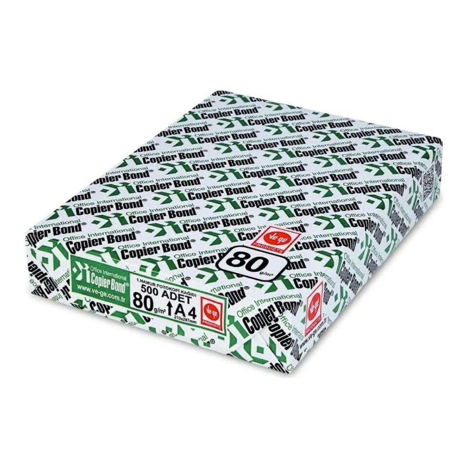 Copier Bond A4 Fotokopi Kağıdı 2.000 Adet (4 PAKET)