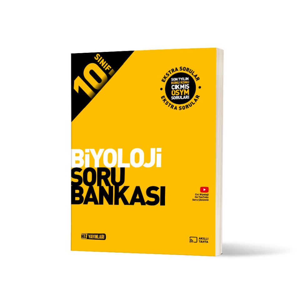 Hız 10. Sınıf Biyoloji Soru Bankası