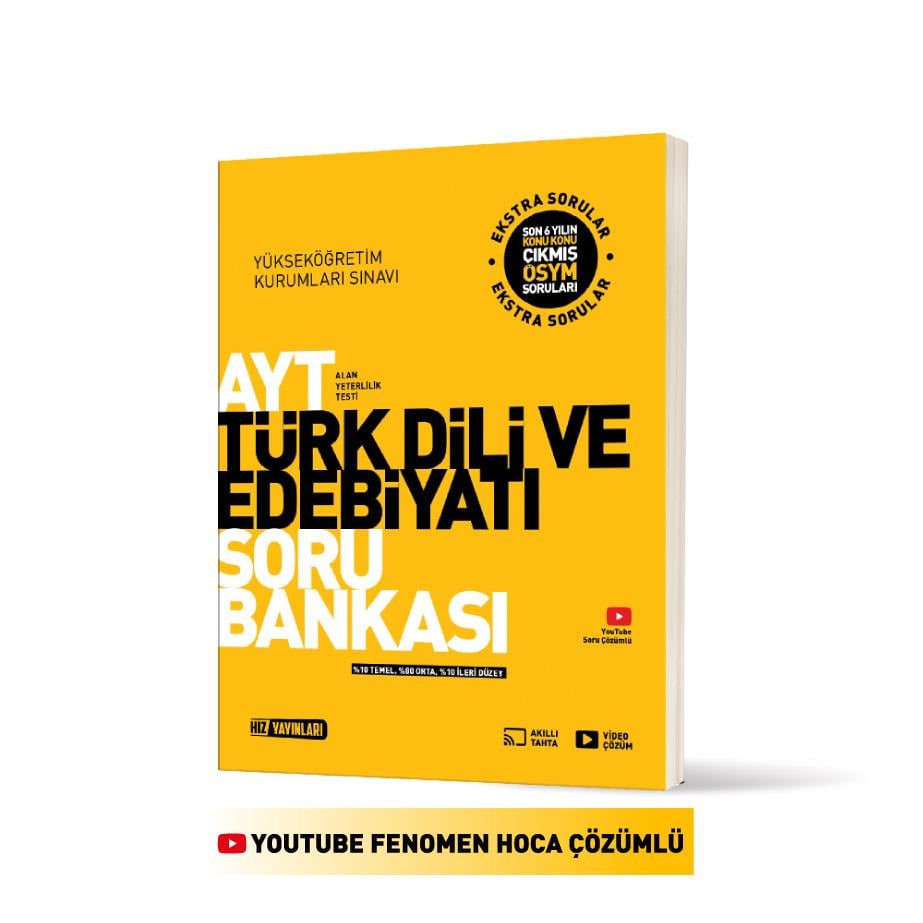 Hız Ayt Türk Dili Ve Edebiyatı Soru Bankası